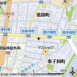 近代技建株式会社熊本支店周辺の地図
