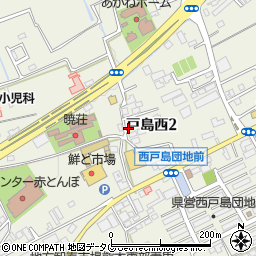 株式会社前田家具　熊本営業所周辺の地図