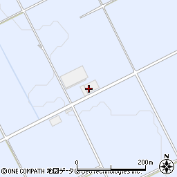 熊本県上益城郡益城町田原831周辺の地図