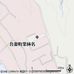 長崎県雲仙市吾妻町栗林名1207周辺の地図