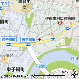 中国菜館 喜臨門 子飼店周辺の地図