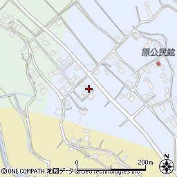 長崎県雲仙市愛野町原867-1周辺の地図