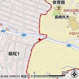 長崎市西部滑石中継ポンプ場周辺の地図