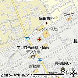 スクリーン＆ＢＯＯ長嶺店周辺の地図