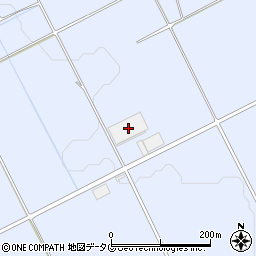 熊本県上益城郡益城町田原831-1周辺の地図