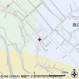 長崎県雲仙市愛野町原865周辺の地図