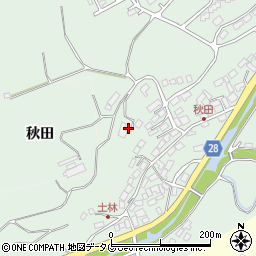 熊本県阿蘇郡西原村河原1105周辺の地図