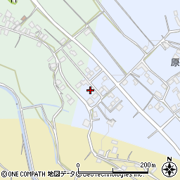 長崎県雲仙市愛野町原861周辺の地図