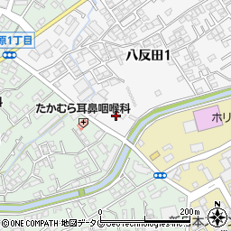 株式会社原田興産熊本支店周辺の地図