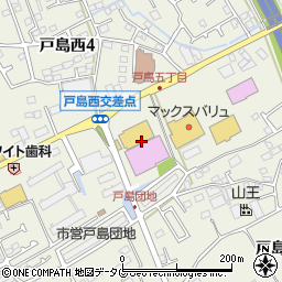 ２１世紀グループコア２１戸島店事務所周辺の地図