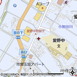 長崎県雲仙市愛野町乙1695-3周辺の地図