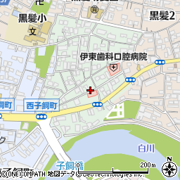 〒860-0851 熊本県熊本市中央区子飼本町の地図