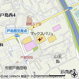 パン工場　新戸島店周辺の地図