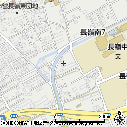 熊本県熊本市東区長嶺南7丁目19周辺の地図