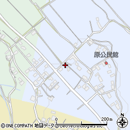 長崎県雲仙市愛野町原1172周辺の地図