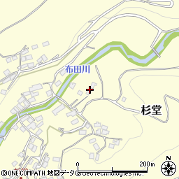 熊本県上益城郡益城町杉堂101-2周辺の地図