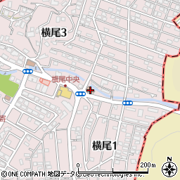 長崎横尾郵便局 ＡＴＭ周辺の地図