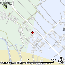 長崎県雲仙市愛野町原851周辺の地図