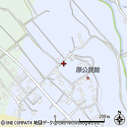 長崎県雲仙市愛野町甲1180周辺の地図