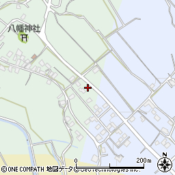 長崎県雲仙市愛野町甲844-1周辺の地図