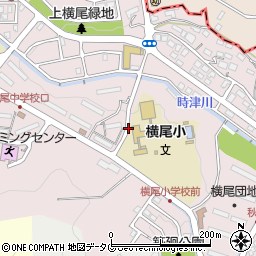 長崎県長崎市横尾周辺の地図