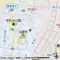 熊本共同法律事務所周辺の地図