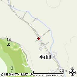 長崎県諫早市平山町903周辺の地図