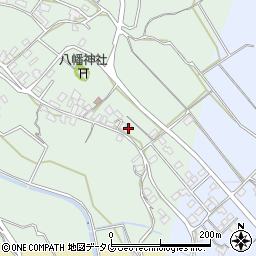 長崎県雲仙市愛野町甲835周辺の地図