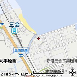 株式会社大光食品　新港工場周辺の地図