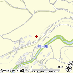 熊本県上益城郡益城町杉堂185周辺の地図