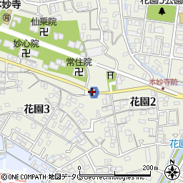 仁王門下周辺の地図
