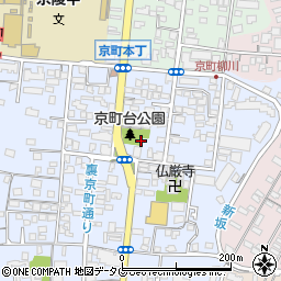 京町台公園周辺の地図