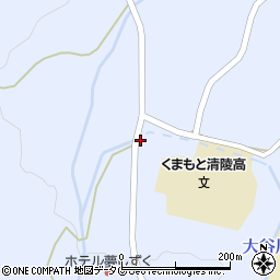 ARF2023旧久木野中学校体育館下駐車場周辺の地図