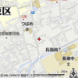 松本施工周辺の地図