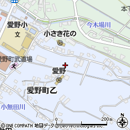 長崎県雲仙市愛野町境ノ尾周辺の地図