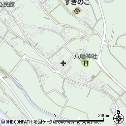 長崎県雲仙市愛野町甲812-1周辺の地図