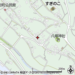 長崎県雲仙市愛野町甲808周辺の地図