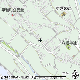 長崎県雲仙市愛野町甲3574周辺の地図