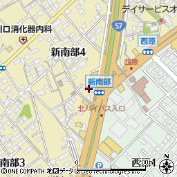 いであ株式会社熊本営業所周辺の地図