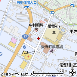 十八親和銀行愛野支店周辺の地図