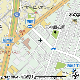 ネクストホーム　熊本店周辺の地図