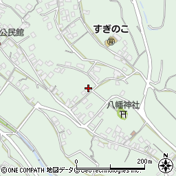 長崎県雲仙市愛野町甲457-2周辺の地図