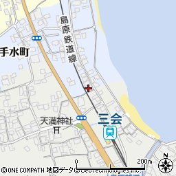 長崎県島原市御手水町2247周辺の地図