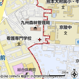 京町本丁2-56月極駐車場周辺の地図
