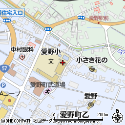 長崎県雲仙市愛野町乙656周辺の地図
