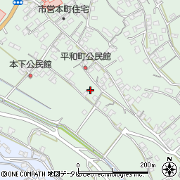 長崎県雲仙市愛野町甲3775周辺の地図