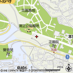岡田パン周辺の地図