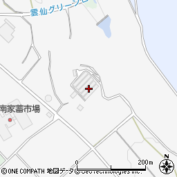 長崎県雲仙市吾妻町永中名1505-1周辺の地図