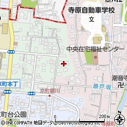 ヴェルビュ京町管理人室周辺の地図