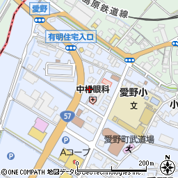 長崎県雲仙市愛野町乙576周辺の地図